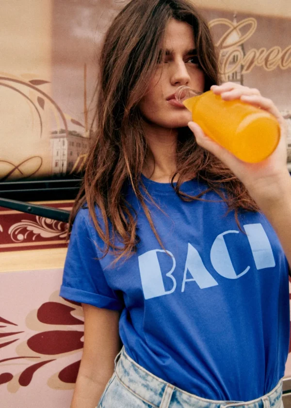 T-Shirt Baci-Sezane Cheap