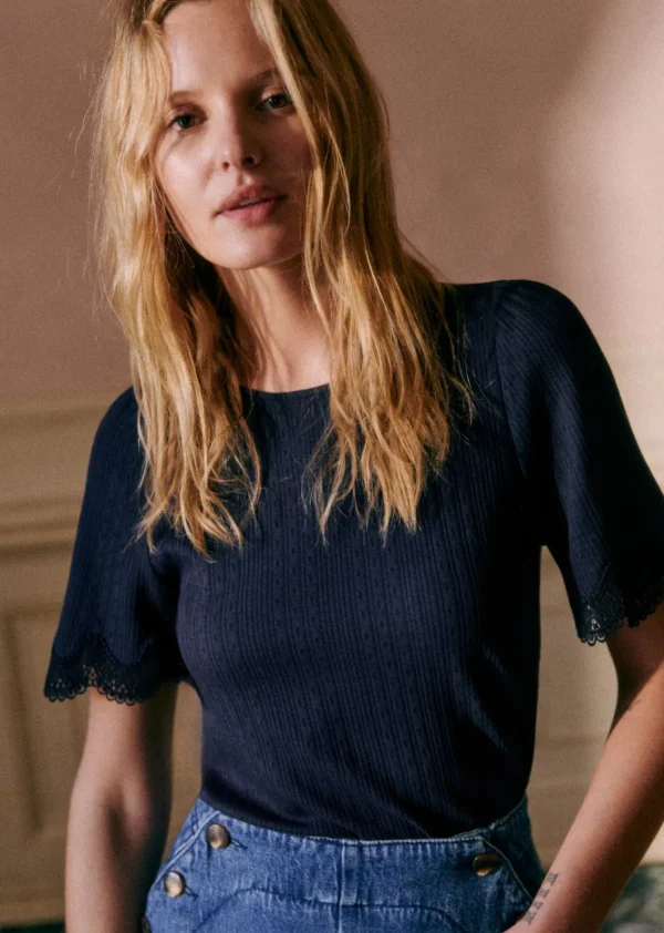 T-Shirt Cléa-Sezane Clearance