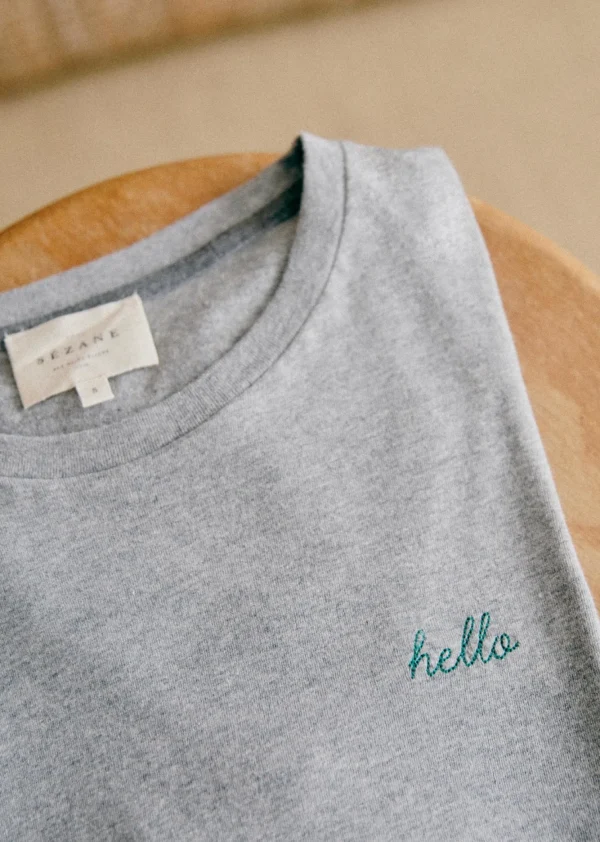 T-Shirt Conrad-Sezane Flash Sale