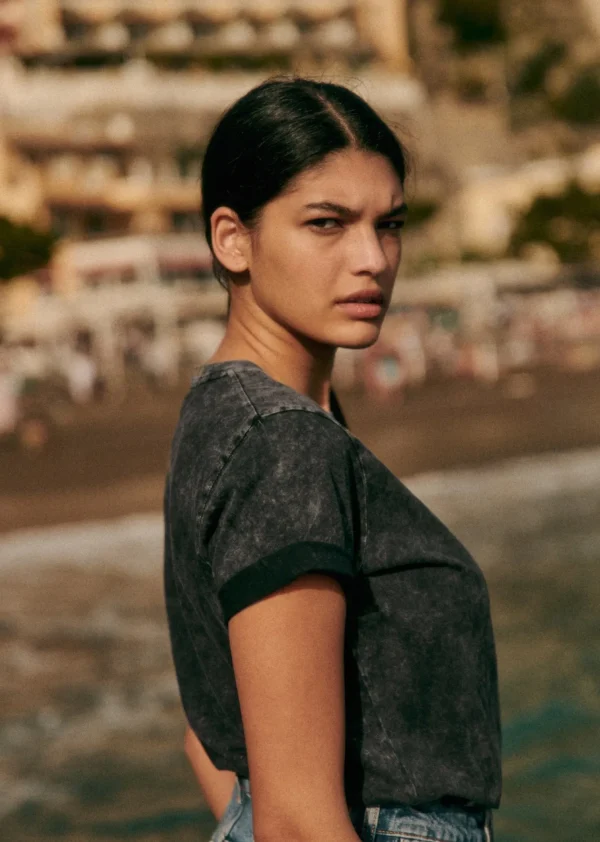 T-Shirt Conrad-Sezane Flash Sale