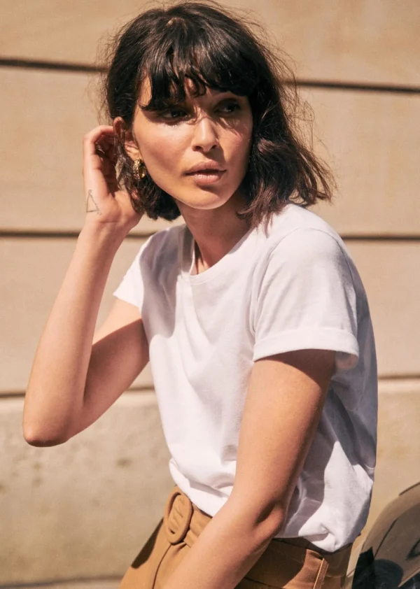 T-Shirt Conrad-Sezane Flash Sale