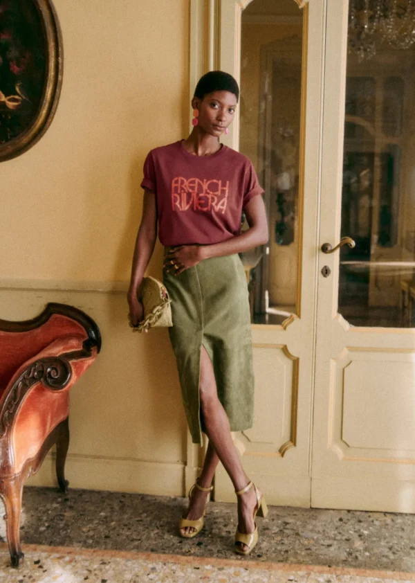 T-Shirt French Riviera-Sezane Flash Sale