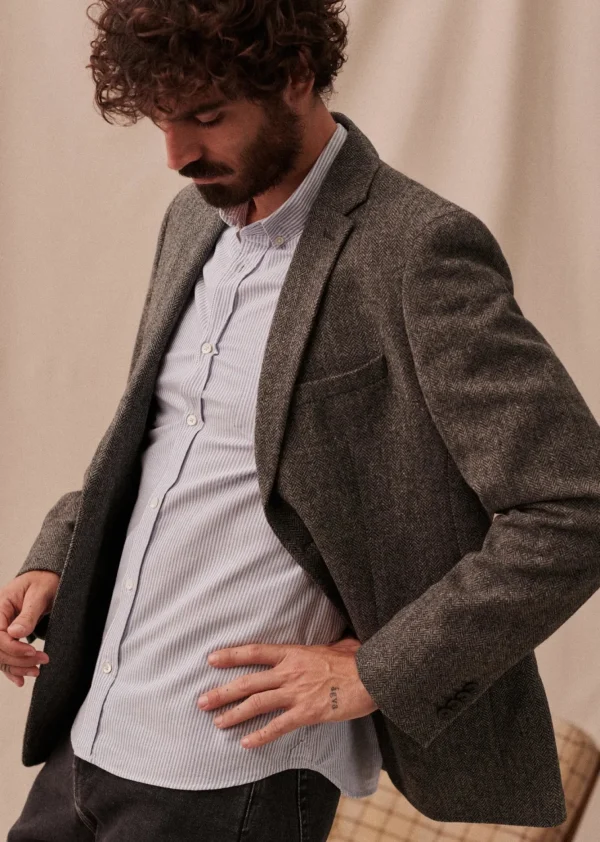 Veste Lucas Tweed-Sezane New